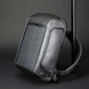 Kingsons plecak z panelem słonecznym 9W czarny/black 302601
