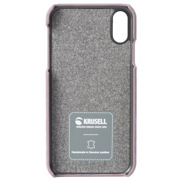 Krusell iPhone X/Xs Broby Cover 61436 różowy/pink