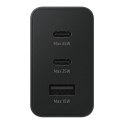 Ład. siec. Samsung EP-T6530NB PD 65W 3w1 2xUSB-C 1xUSB-A czarny/black