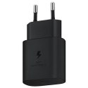 Ład. siec. Samsung EP-TA800NB PD 25W USB-C czarna/black