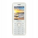 Maxcom MM136 DualSim biało-szampański /white+champagne