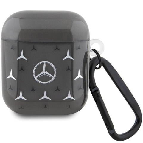 Mercedes MEA28DPMGS AirPods 1/2 cover czarny/black Large Star Pattern