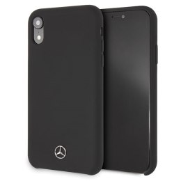 Mercedes MEHCI61SILBK iPhone Xr hardcase czarny/black Silicone Line