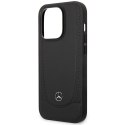 Mercedes MEHMP14LARMBK iPhone 14 Pro 6,1" czarny/black hardcase Leather Urban MagSafe