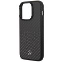 Mercedes MEHMP14LRCABK iPhone 14 Pro 6.1" czarny/black carbon hardcase Dynamic Line