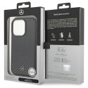 Mercedes MEHMP14LRCABK iPhone 14 Pro 6.1" czarny/black carbon hardcase Dynamic Line