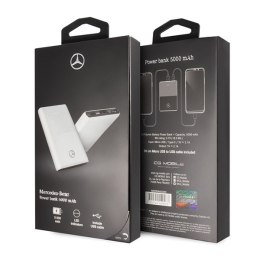 Mercedes Powerbank MEPB5KAESWH 5000 mAh biały/white