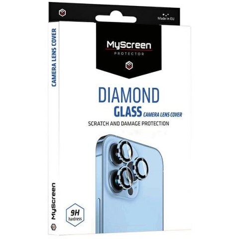 MS Diamond Glass Camera Lens Cover iPhone 14 6,1"/14 Plus 6,7" czarny/black Ochrona na obiektyw aparatu