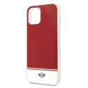 Mini MIHCP12MPCUBIRE iPhone 12/12 Pro 6,1" czerwony/red hard case Stripe Collection