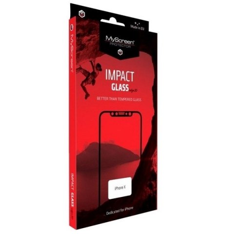 MS ImpactGLASS Edge 3D Sam N975 Note 10 Plus czarny/black Antyuderzeniowe szkło hybrydowe na cały ekran 6H