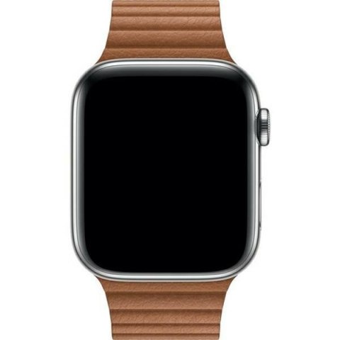 Pasek Apple Watch MXAF2AM/A 42/44/45mm Leather Loop Band brązowy/saddle brown (Medium)