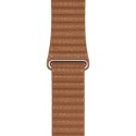 Pasek Apple Watch MXAF2AM/A 42/44/45mm Leather Loop Band brązowy/saddle brown (Medium)