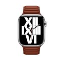 Pasek Apple Watch MY972AM/A 38/40/42mm Leather Band brązowy/saddle brown (Large)