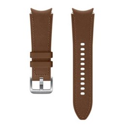 Pasek Hybrid Leather Band Samsung ET-SHR88SAEGEU do Watch4 20mm S/M camel