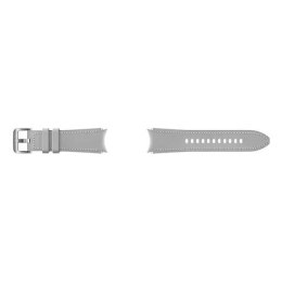 Pasek Hybrid Leather Band Samsung ET-SHR88SSEGEU do Watch4 20mm S/M srebrny/silver