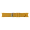 Pasek Hybrid Leather Band Samsung ET-SHR88SYEGEU do Watch4 20mm S/M musztardowy/mustard