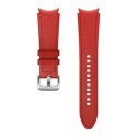 Pasek Hybrid Leather Band Samsung ET-SHR89LREGEU do Watch4 20mm M/L czerwony/red