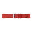 Pasek Hybrid Leather Band Samsung ET-SHR89LREGEU do Watch4 20mm M/L czerwony/red