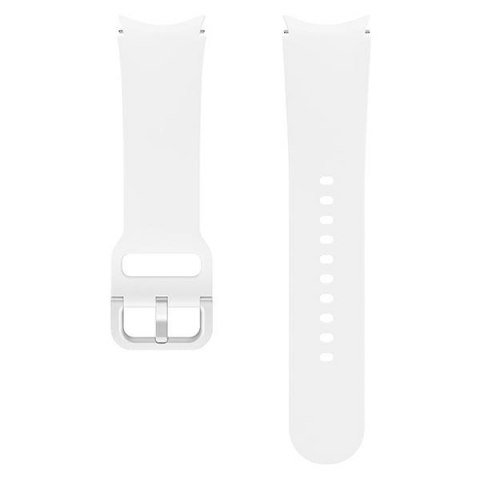 Pasek Sport Band Samsung ET-SFR90SWEGEU do Watch5 / Watch4 20mm S/M biały/white