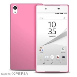 Puro Ultra Slim 0.3 Sony Z5 różowy + foila SYXZ503PNK