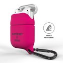 SuperDry AirPods 1/2 Cover Waterproof różowy/pink