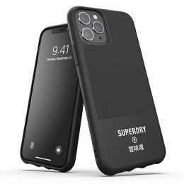 SuperDry Moulded Canvas iPhone 11 Pro Ma x Case czarny/black 41550