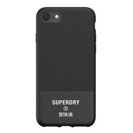 SuperDry Moulded Canvas iPhone 6/6s/7/8/ SE 2020 / SE 2022 Case czarny/black 41539