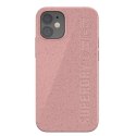 SuperDry Snap iPhone 12 mini Compostable Case różowy/pink 42620