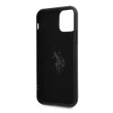 US Polo USHCN61SLHRBK iPhone 11 czarny/black Silicone Collection