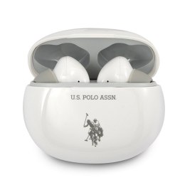 US Polo słuchawki Bluetooth USTWS1WH TWS + stacja dokująca biały/white