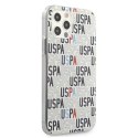 US Polo USHCP12LPCUSPA6 iPhone 12 Pro Max 6,7" biały/white Logo Mania Collection