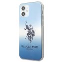 US Polo USHCP12SPCDGBL iPhone 12 mini 5,4" niebieski/blue Gradient Collection