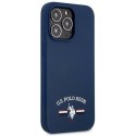 US Polo USHCP13LSFGV iPhone 13 Pro / 13 6,1" granatowy/navy Silicone Collection