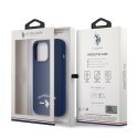 US Polo USHCP13LSFGV iPhone 13 Pro / 13 6,1" granatowy/navy Silicone Collection