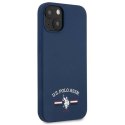 US Polo USHCP13MSFGV iPhone 13 / 14 / 15 6.1" granatowy/navy Silicone Collection