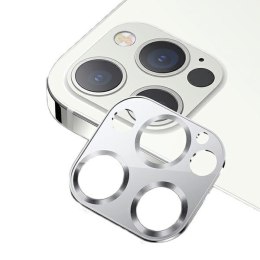 USAMS Camera Lens Glass iPhone 12 Pro metal srebrny/silver BH704JTT01 (US-BH704)