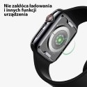 USAMS Etui ochronne Apple Watch 4/5/6/SE 44mm. czarny/black IW486BH01 (US-BH486)