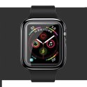 USAMS Etui ochronne Apple Watch 4/5/6/SE 44mm. czarny/black IW486BH01 (US-BH486)