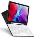 USAMS Etui Winro z klawiaturą iPad 10.2" zielone etui-biała klawiatura/green cover-white keyboard IP1027YR02 (US-BH657)