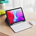 USAMS Etui Winro z klawiaturą iPad 10.2" zielone etui-biała klawiatura/green cover-white keyboard IP1027YR02 (US-BH657)