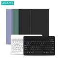 USAMS Etui Winro z klawiaturą iPad Pro 11" zielone etui-biała klawiatura/green cover-white keyboard IP011YRXX02 (US-BH645)