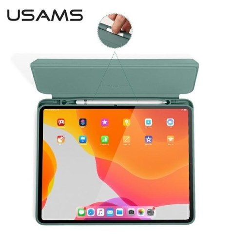 USAMS Etui Winto iPad Air 10.9" 2020 ciemny zielony/dark green IP109YT04 (US-BH654) Smart Cover