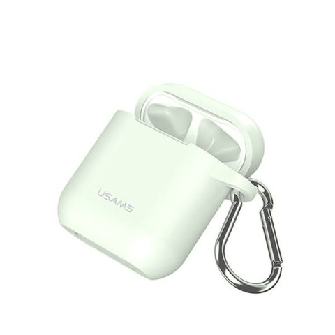 USAMS Etui ochronne do AirPods silicon fluorescent BH423AP05 (US-BH423)