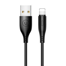 USAMS Kabel U18 lightning 2A Fast Charge 1m czarny/black SJ266USB01 (US-SJ266)