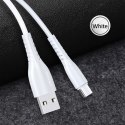 USAMS Kabel U35 USB-C 2A Fast Charge 1m biały/white SJ366USB02 (US-SJ366)