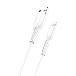 USAMS Kabel U35 lightning 2A Fast Charge 1m biały/white SJ364USB02 (US-SJ364)