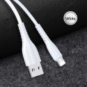 USAMS Kabel U35 lightning 2A Fast Charge 1m biały/white SJ364USB02 (US-SJ364)