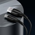 USAMS Kabel U38 USB-C 5A Fast Charge for OPPO/HUAWEI 1m czarny/black SJ376USB01 (US-SJ376)