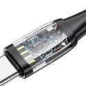 USAMS Kabel U85 2xUSB-C/USB/Micro-USB/ Lightning 6w1 1,2m 100W PD Fast Charge czarny/black SJ645USB01 (US-SJ645)