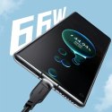 USAMS Kabel USB-C 6A 1,2m Port Display Fast charging Lithe Series zielony/green SJ568USB04 (US-SJ568)